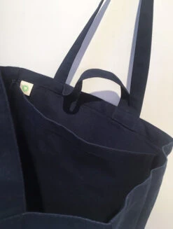 Yvon Lambert Large Tote Bag Navy Blue -Yvon Lambert Soldes 25548 b7a8f33c2ee84ee084cb3f0d7e899d16
