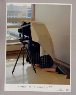 Coco Capitán - "Ookini Seishun, Goodbye Blue Spring" Limited Edition Print "A Camera Is A Good Hiding Place"