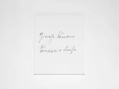 Giuseppe Penone - Pensieri E Linfa