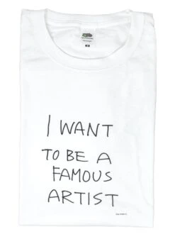Ken Kagami - "I WANT TO BE A FAMOUS ARTIST" T-shirt