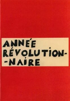 Nathalie Du Pasquier - Année Révolutionnaire (livret)