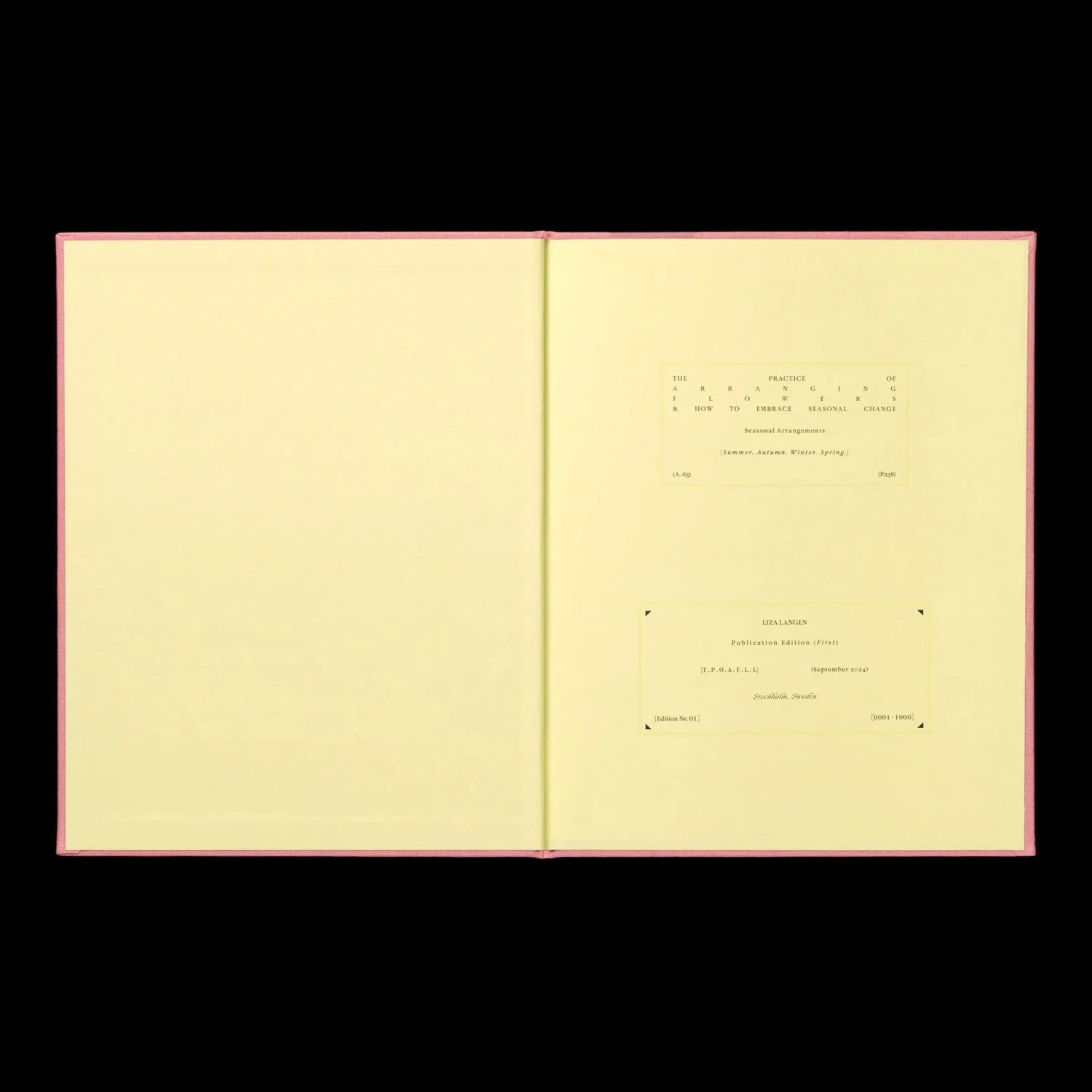 Liza Langen - The Practice Of Arranging Flowers & How To Embrace Seasonal Change 5 Liza Langen - The Practice Of Arranging Flowers & How To Embrace Seasonal Change – Image 3