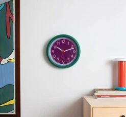 George Sowen - Horloge -Yvon Lambert Soldes clockviolet1