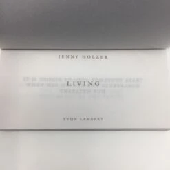 Jenny Holzer - Living -Yvon Lambert Soldes image 27d14b77 8d20 40ab 895e 6b6edcb0879e